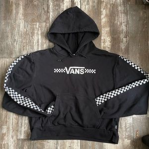 Vans crop hoodie.